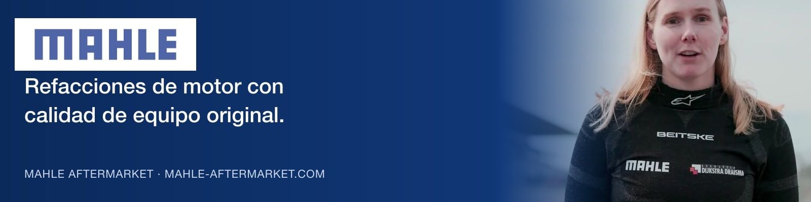 MAHLE Aftermarket: refacciones de motor con calidad de equipo original. Conocer más.